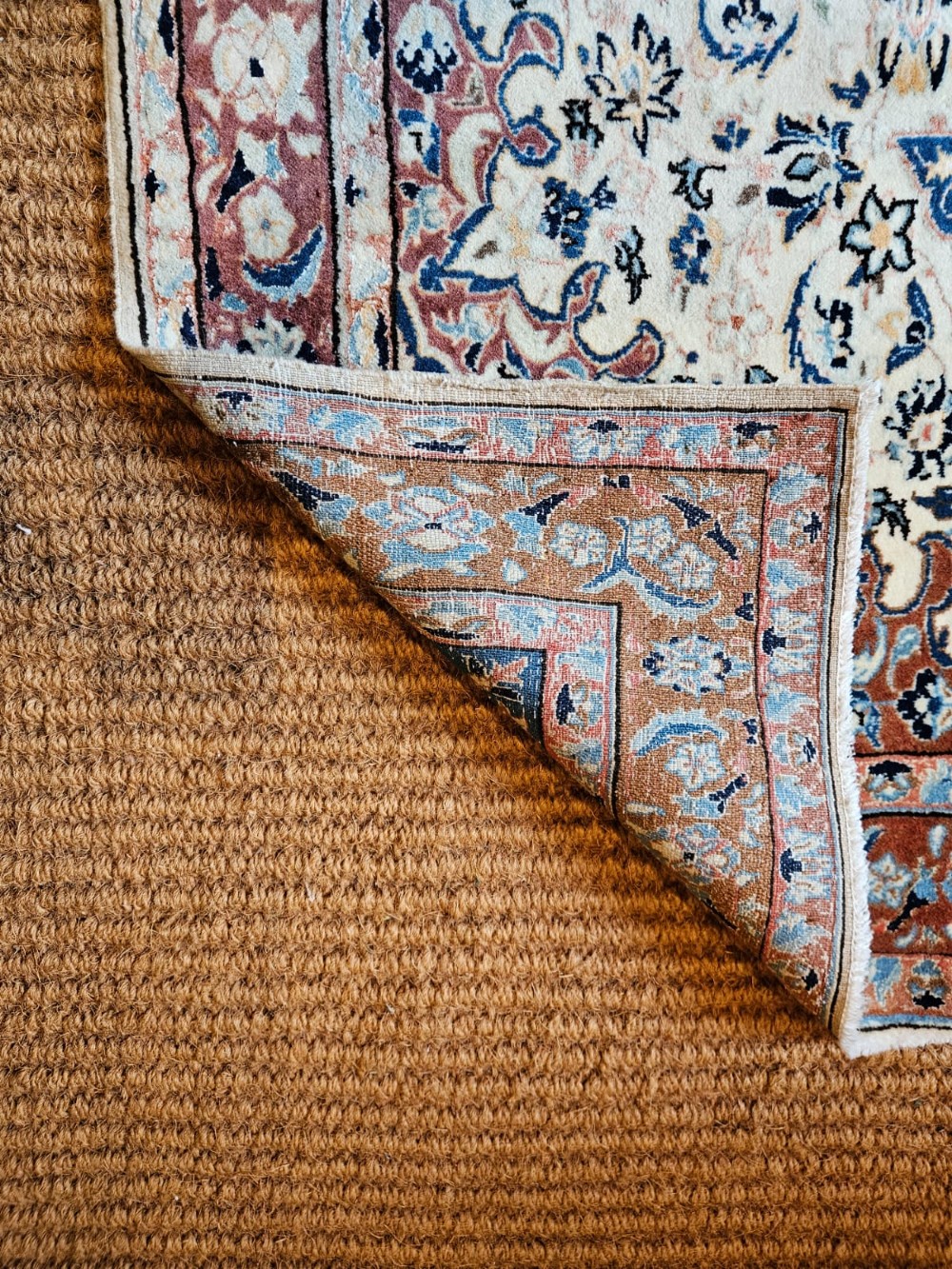 Fine Quality Wool and Silk Rug View V