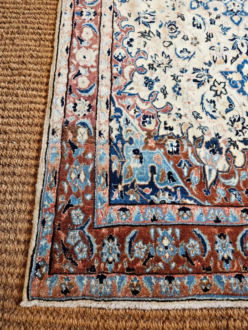 Fine Quality Wool and Silk Rug View VI