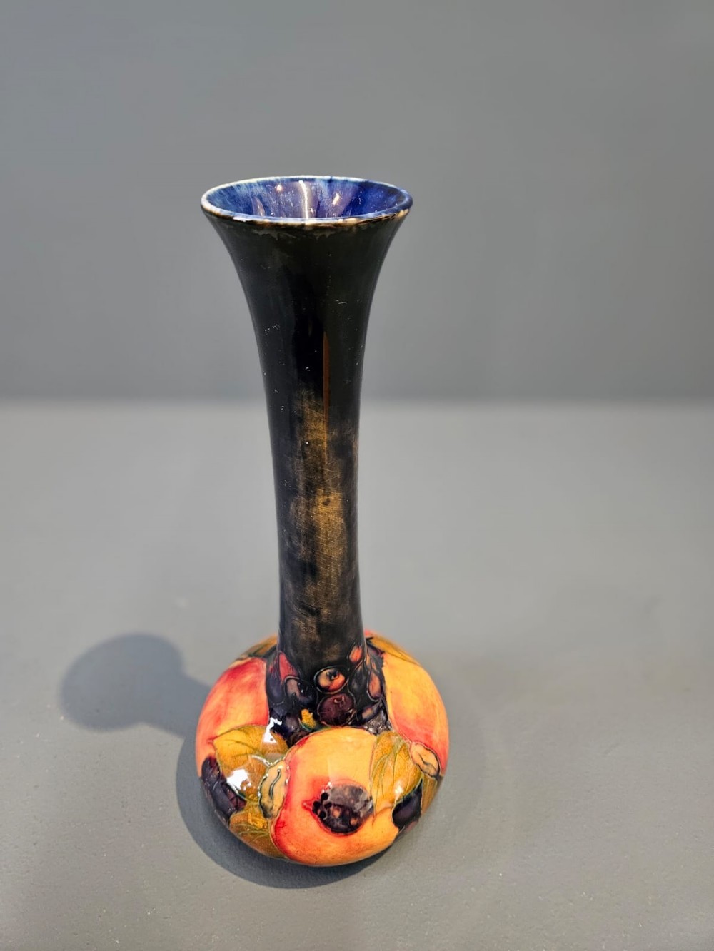 Superb Moorcroft Pomegranate Narrow Neck Vase View II