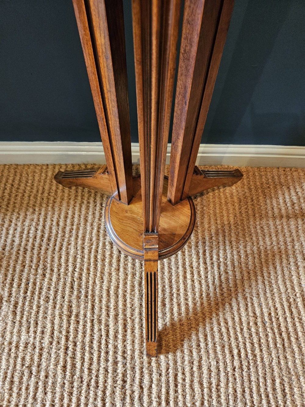 Edwardian Walnut Hall Stand by Shoolbred View VIII
