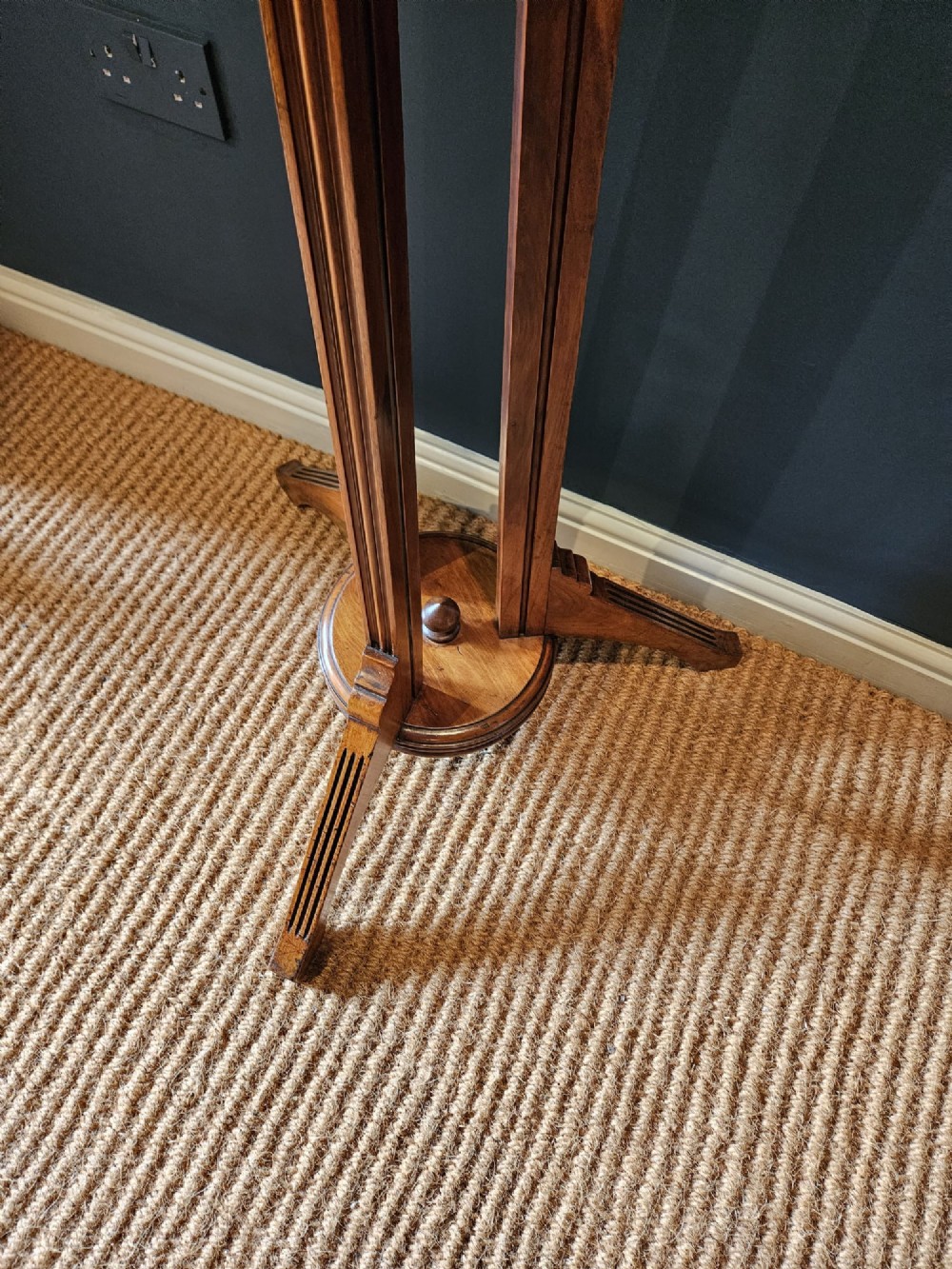 Edwardian Walnut Hall Stand by Shoolbred View IX