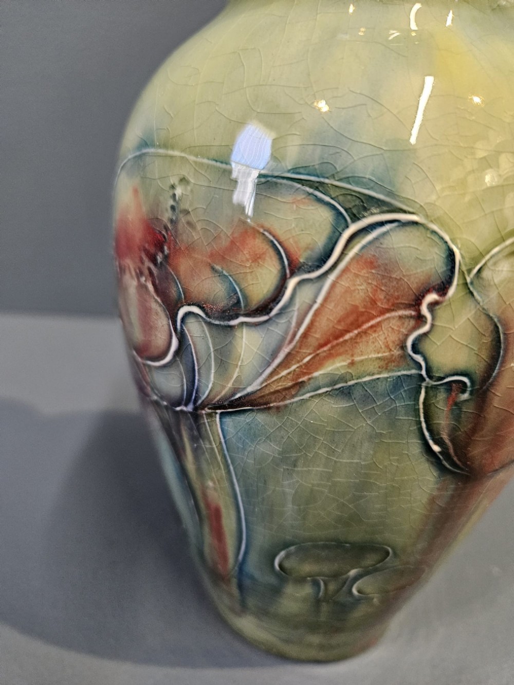 Superb Moorcroft Claremont for Liberty's Vase View III