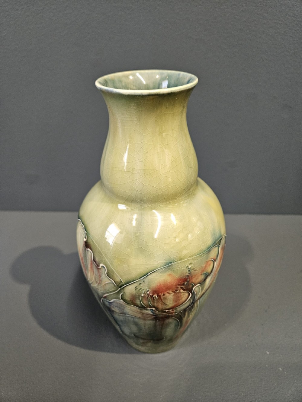 Superb Moorcroft Claremont for Liberty's Vase View VII