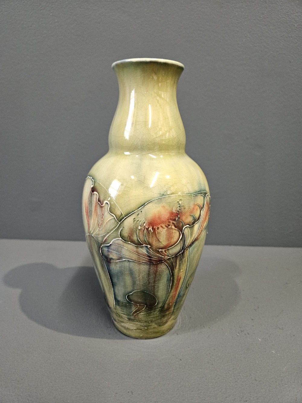 Superb Moorcroft Claremont for Liberty's Vase View VIII