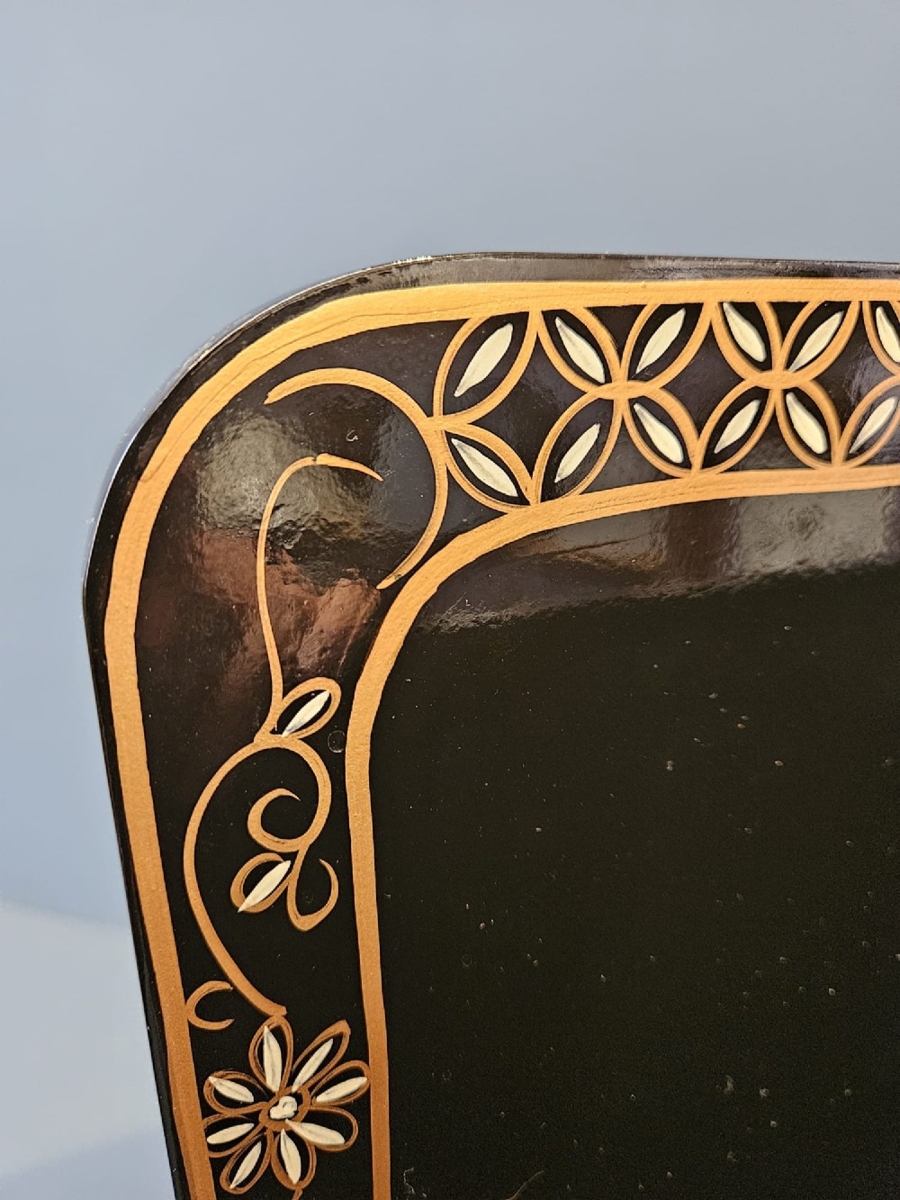 1920's Chinoiserie Magazine Rack View IV
