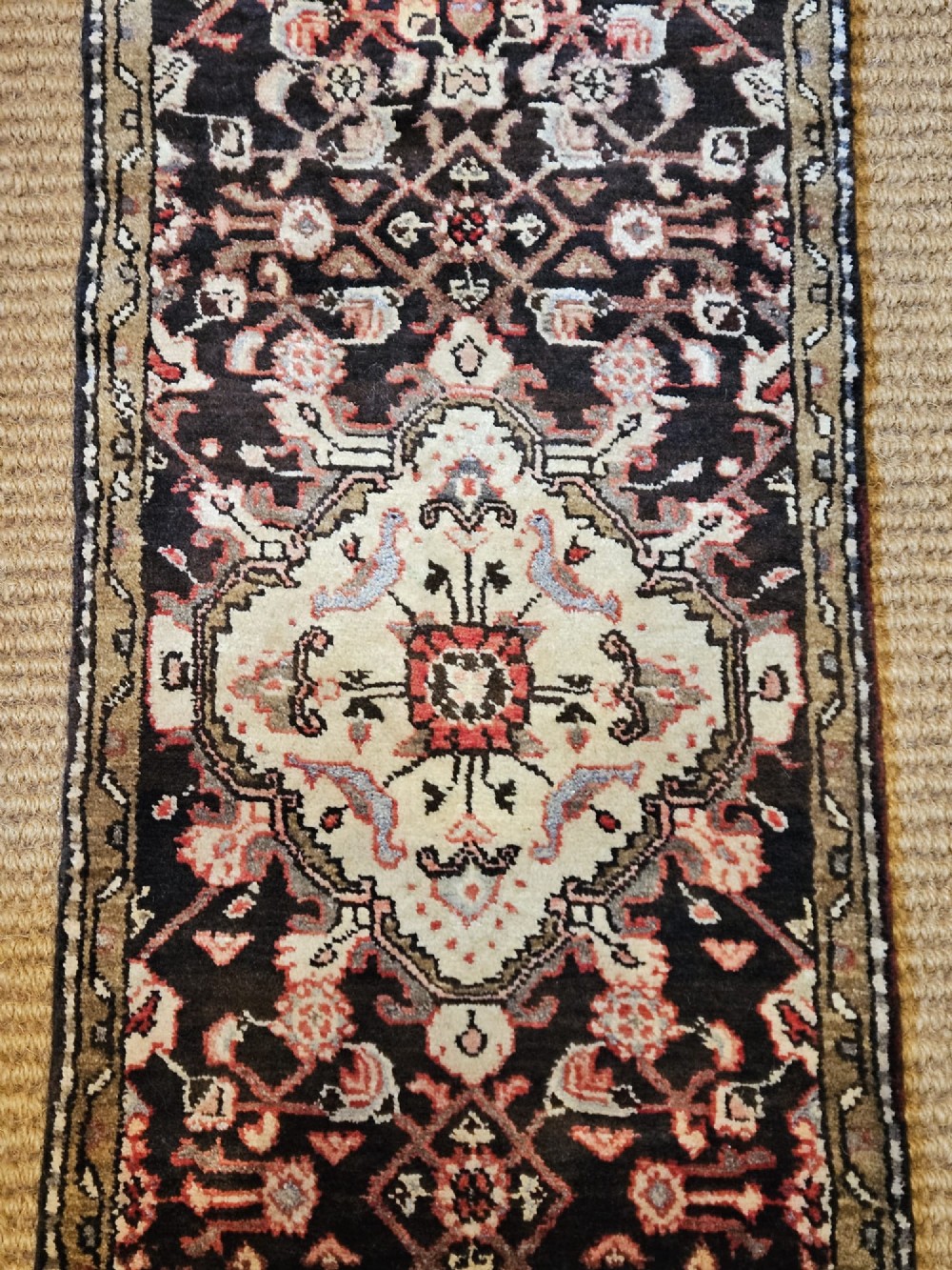 8' Pure Wool Runner Rug View II