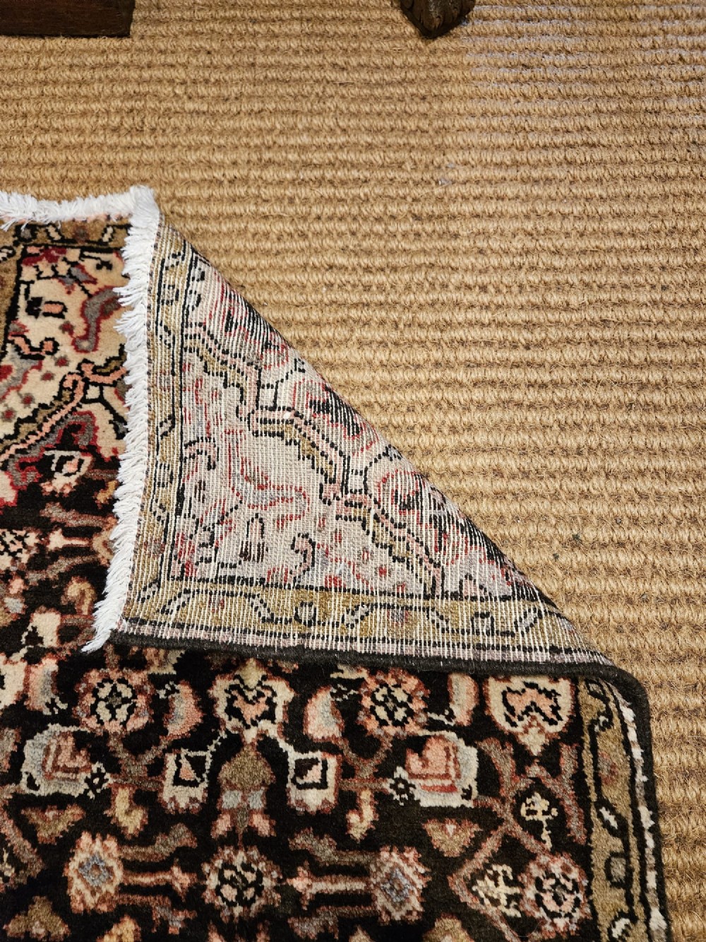 8' Pure Wool Runner Rug View VIII