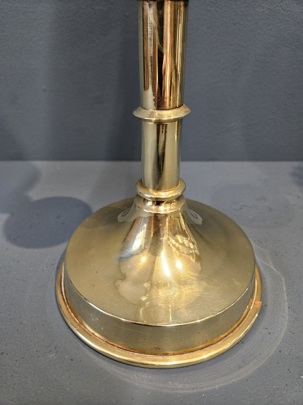 Matching Pair of Church Candlesticks View III