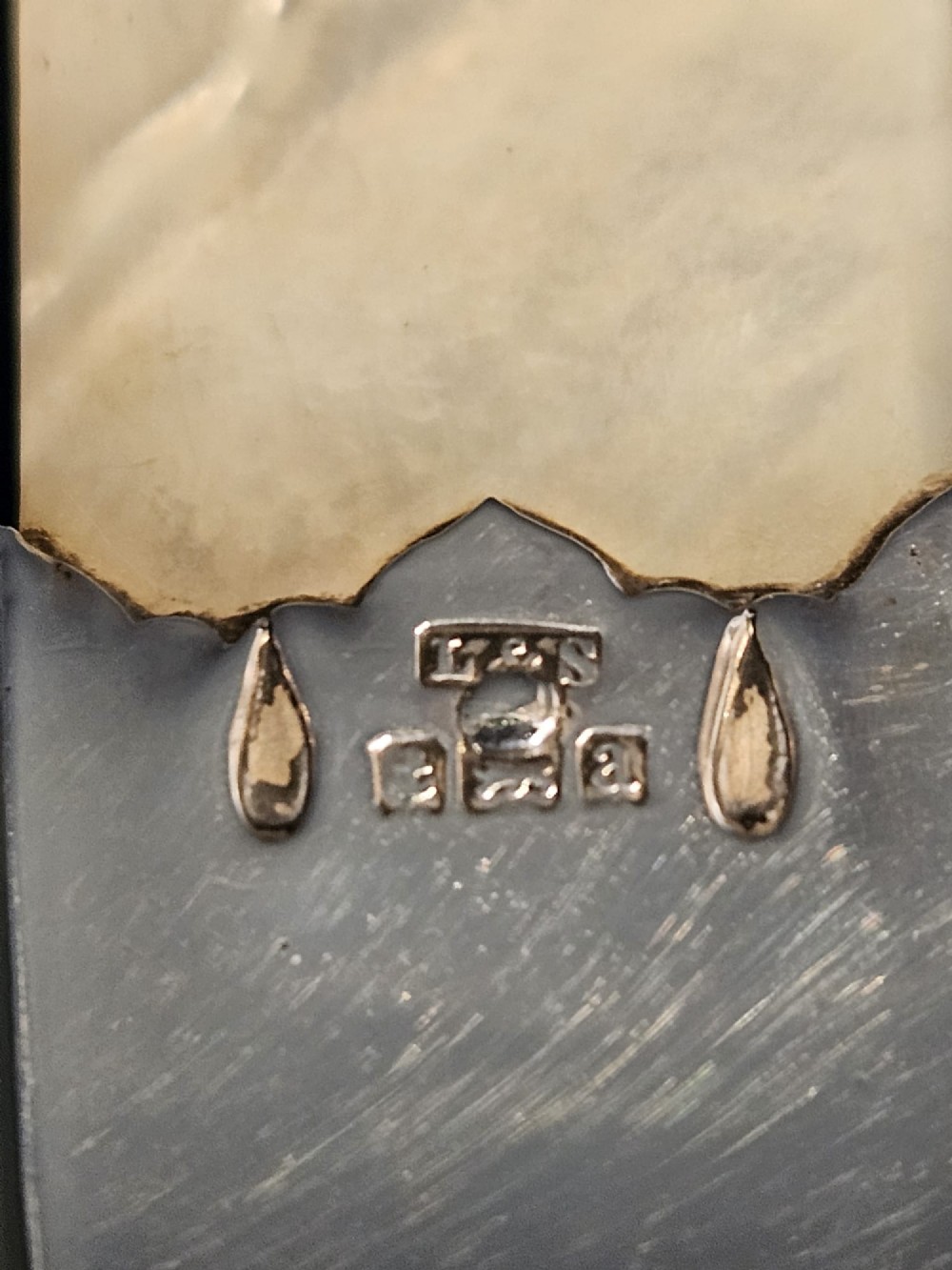 Levi & Salaman Victorian Silver and Mother of Pearl Page Turner View II