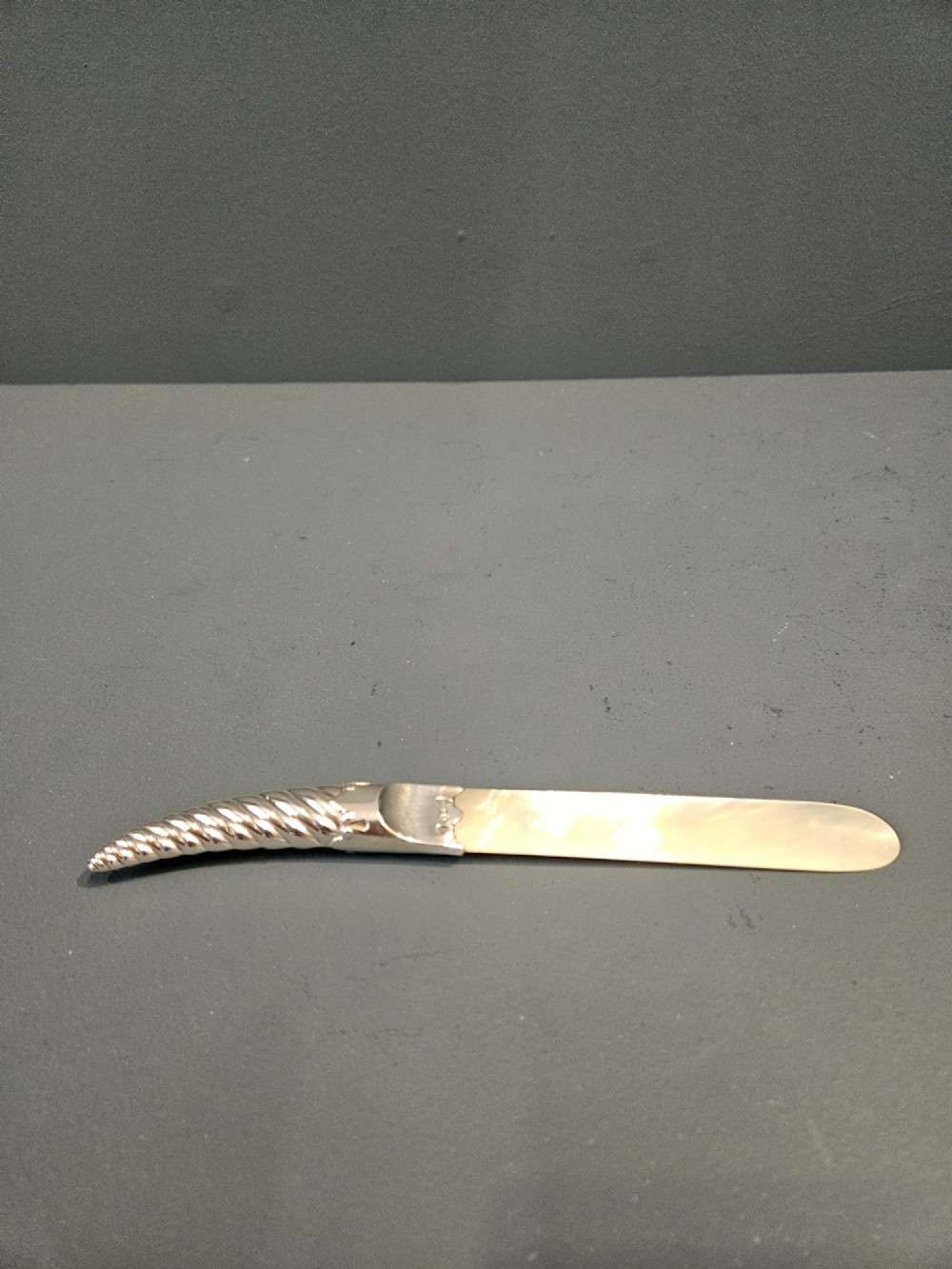 Levi & Salaman Victorian Silver and Mother of Pearl Page Turner View IV