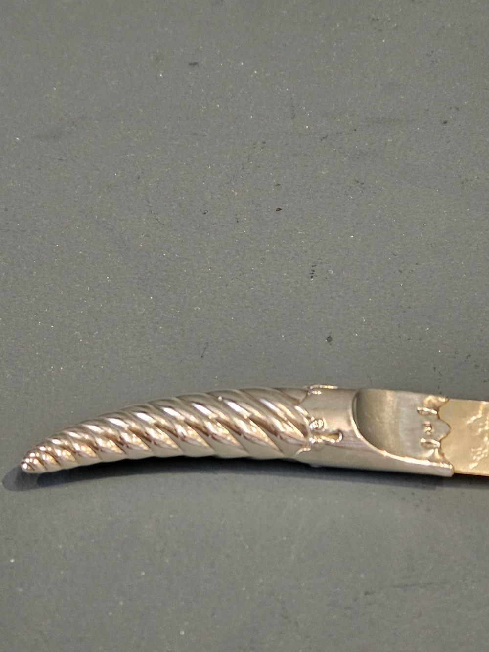 Levi & Salaman Victorian Silver and Mother of Pearl Page Turner View V