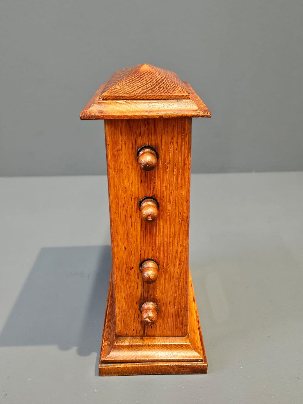 Victorian Oak Perpetual Desk Calendar View IV