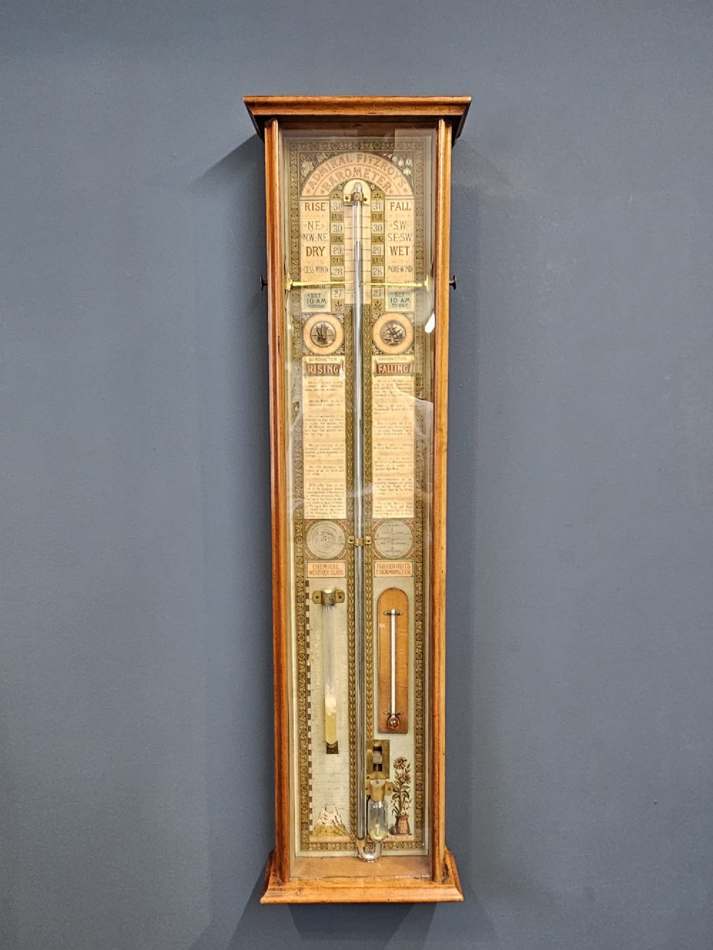 Victorian Admiral Fitzroy Barometer