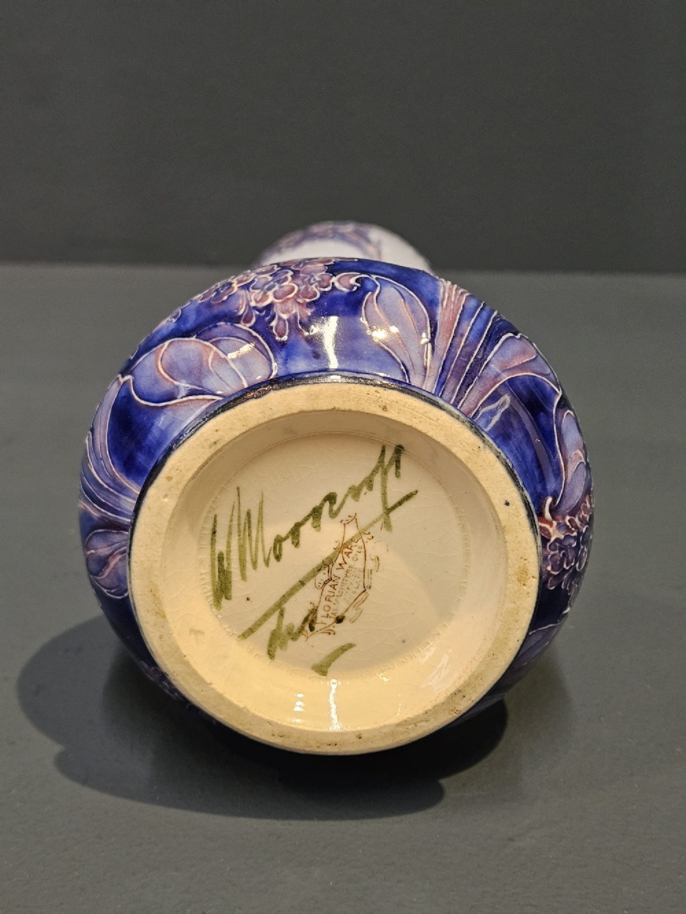 McIntyre Moorcroft Lilac Vase View III