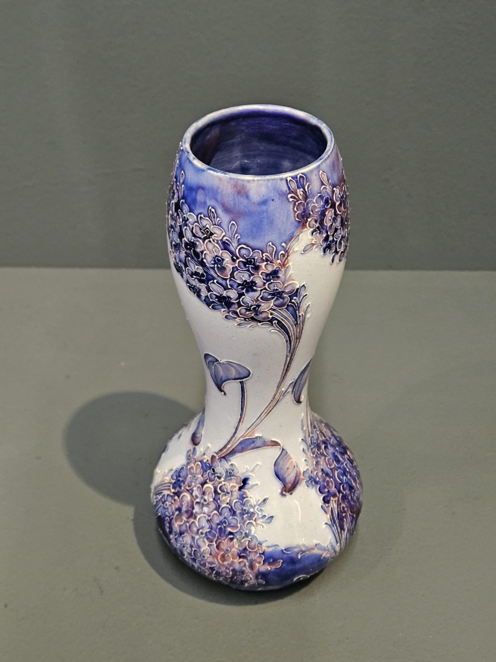 McIntyre Moorcroft Lilac Vase View IV