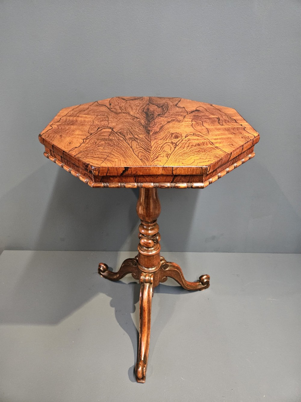 William IV Rosewood Octagonal Occasional Table View II