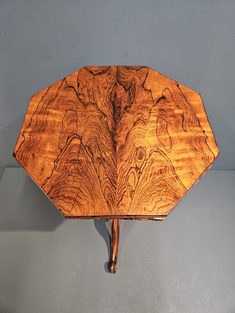 William IV Rosewood Octagonal Occasional Table View IV
