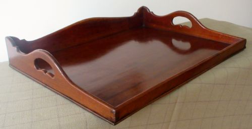 george iii mahogany butlers tray circa 1790 - CATEGORY: ANTIQUE MISCELLANEOUS - DATED GEORGIAN