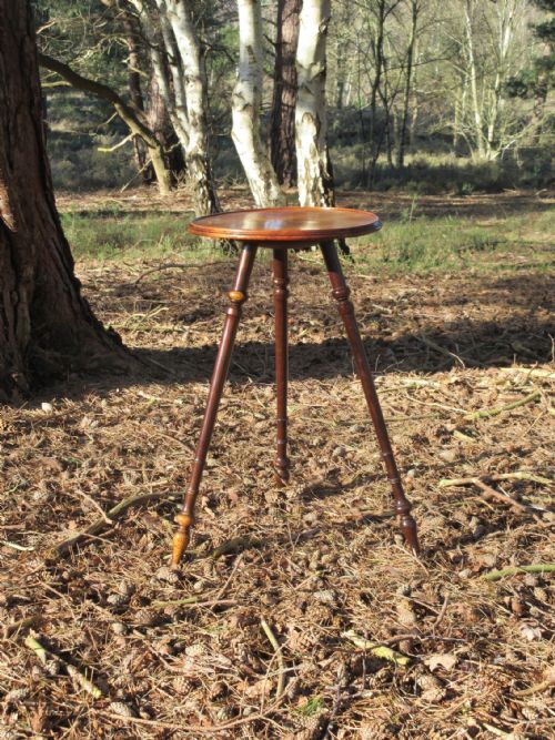 regency laburnum tripod table circa 1830 - CATEGORY: ANTIQUE TABLES - DATED REGENCY