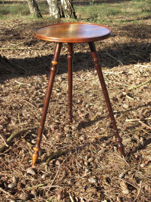 REGENCY LABURNUM TRIPOD TABLE CIRCA 1830 - ADDITIONAL PHOTO 1