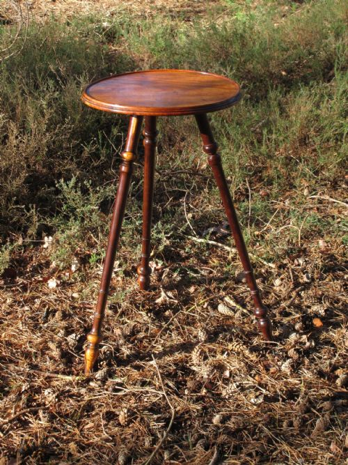 REGENCY LABURNUM TRIPOD TABLE CIRCA 1830 - ADDITIONAL PHOTO 2