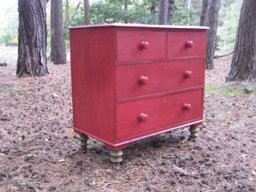 REGENCY PAINTED CHEST CIRCA 1830 - ADDITIONAL PHOTO 2