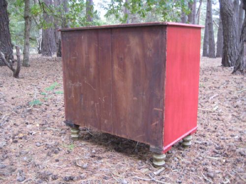 REGENCY PAINTED CHEST CIRCA 1830 - ADDITIONAL PHOTO 6