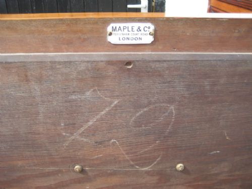 PAIR OF VICTORIAN CORNER WASHSTANDS BY MAPLE CO CIRCA 1885 - ADDITIONAL PHOTO 6