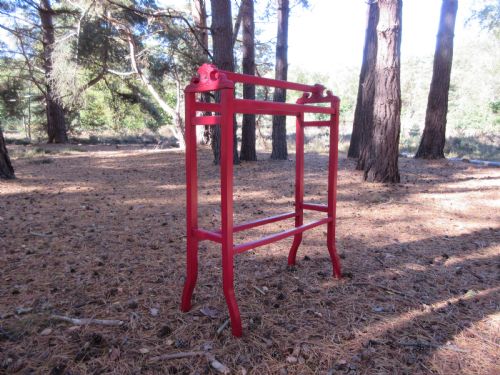 attractive late victorian towel rail circa 1890 - CATEGORY: ANTIQUE MISCELLANEOUS - DATED VICTORIAN