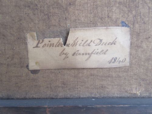 POINTER AND MILD DUCK BY GEORGE ARMFIELD CIRCA 1840 - ADDITIONAL PHOTO 3
