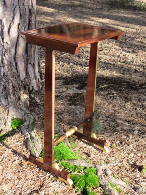 REGENCY ROSEWOOD OCCASIONAL LAMP OR SIDE TABLE CIRCA 1830 - ADDITIONAL PHOTO 2