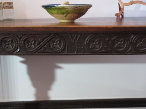LATE 17TH CENTURY OAK REFECTORY OR SERVING TABLE CIRCA 1680 - ADDITIONAL PHOTO 2