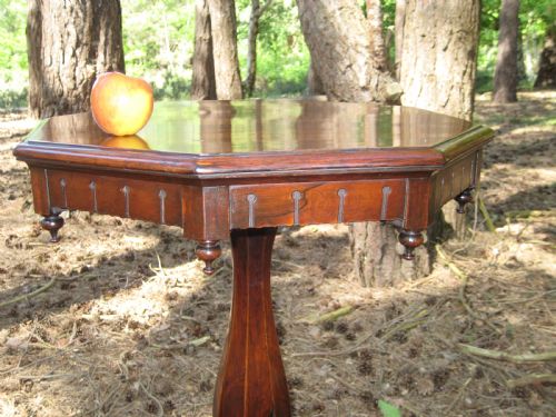 REGENCY ROSEWOOD OCTAGONAL OCCASIONAL TABLE CIRCA 1825 - ADDITIONAL PHOTO 1