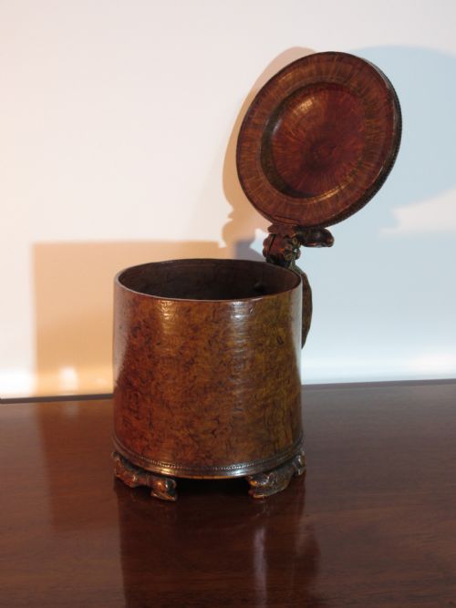 FINE AND RARE CARVED CEREMONIAL LION PEG TANKARD CIRCA 1730 NORWEGIAN - ADDITIONAL PHOTO 2