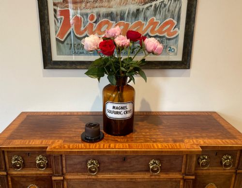COLLECTION OF 6 BROWN GLASS APOTHECARYCHEMIST JARS LATE 19TH CENTURY - ADDITIONAL PHOTO 3