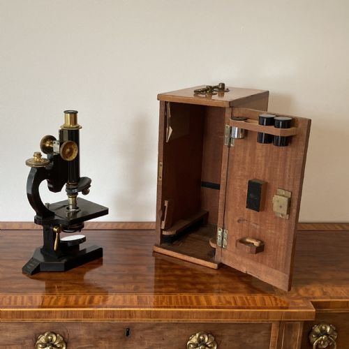 RJ BECK LTD MICROSCOPE LONDON CIRCA 1900 - ADDITIONAL PHOTO 1