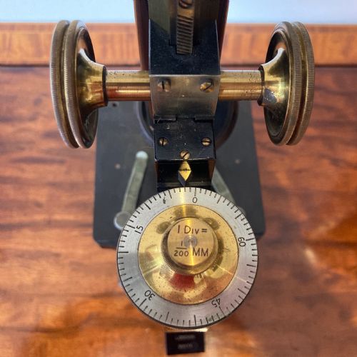 RJ BECK LTD MICROSCOPE LONDON CIRCA 1900 - ADDITIONAL PHOTO 3