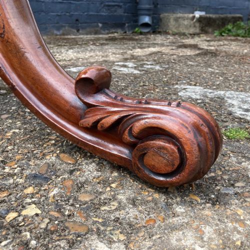 GOOD EARLY VICTORIAN OVAL MAHOGANY BREAKFAST TABLE CIRCA 1850 - ADDITIONAL PHOTO 7