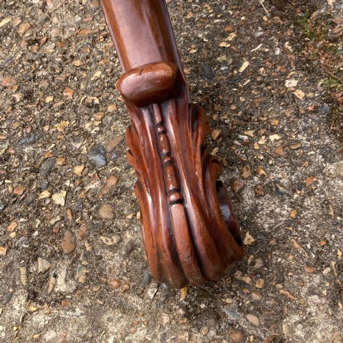 GOOD EARLY VICTORIAN OVAL MAHOGANY BREAKFAST TABLE CIRCA 1850 - ADDITIONAL PHOTO 8