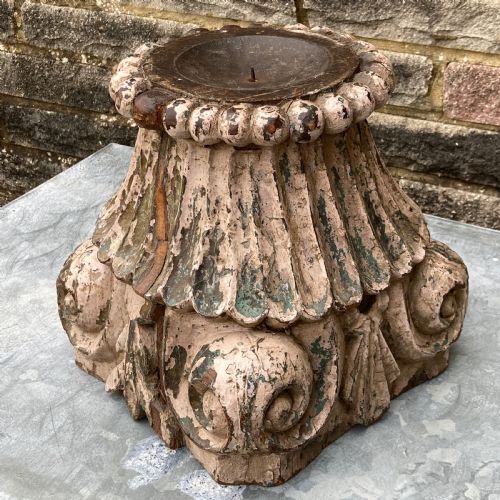 DELIGHTFUL INDONESIAN CANDLESTICK CANDLESTAND 18TH19TH CENTURY - ADDITIONAL PHOTO 2