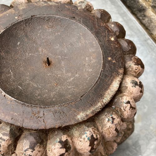 DELIGHTFUL INDONESIAN CANDLESTICK CANDLESTAND 18TH19TH CENTURY - ADDITIONAL PHOTO 14