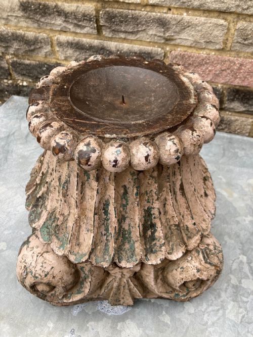 DELIGHTFUL INDONESIAN CANDLESTICK CANDLESTAND 18TH19TH CENTURY - ADDITIONAL PHOTO 8