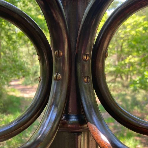 LATE VICTORIAN BENTWOOD HAT AND COAT STAND BY FISCHEL VIENNA CIRCA 1900 - ADDITIONAL PHOTO 10