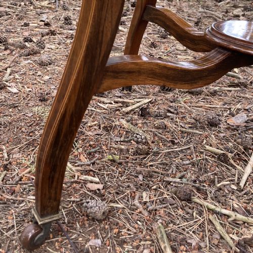 VICTORIAN ROSEWOOD OCTAGONAL CENTRE TABLE CIRCA 1890 - ADDITIONAL PHOTO 6