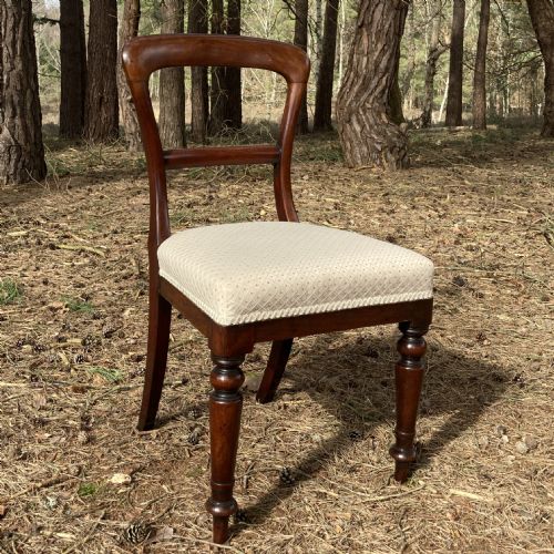 SET OF 6 MAHOGANY WILLIAM IV DINING CHAIRS CIRCA 1840 - ADDITIONAL PHOTO 1
