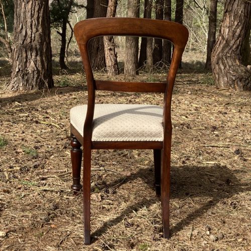 SET OF 6 MAHOGANY WILLIAM IV DINING CHAIRS CIRCA 1840 - ADDITIONAL PHOTO 8