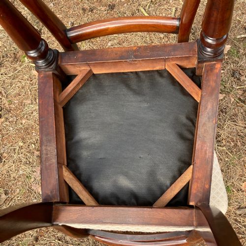 SET OF 6 MAHOGANY WILLIAM IV DINING CHAIRS CIRCA 1840 - ADDITIONAL PHOTO 9