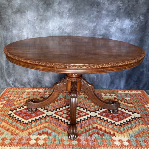 GEORGIAN MAHOGANY CENTRE TABLE CIRCA 1810 - ADDITIONAL PHOTO 2
