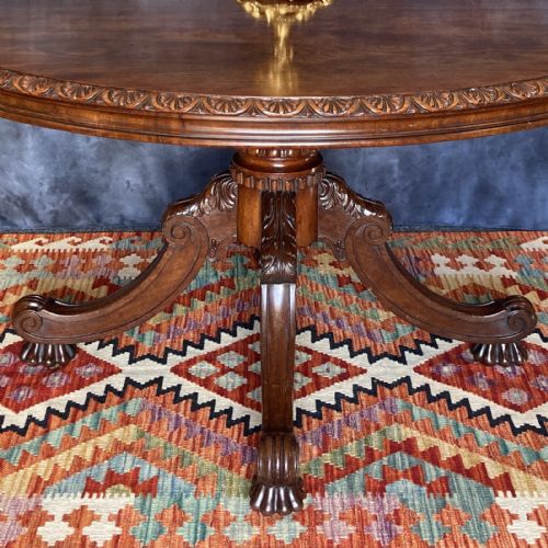 GEORGIAN MAHOGANY CENTRE TABLE CIRCA 1810 - ADDITIONAL PHOTO 1