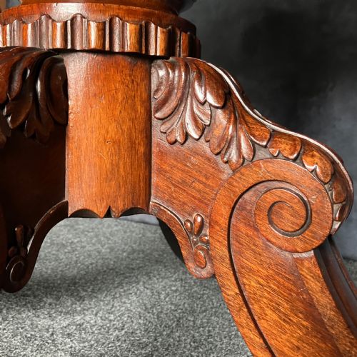 GEORGIAN MAHOGANY CENTRE TABLE CIRCA 1810 - ADDITIONAL PHOTO 8